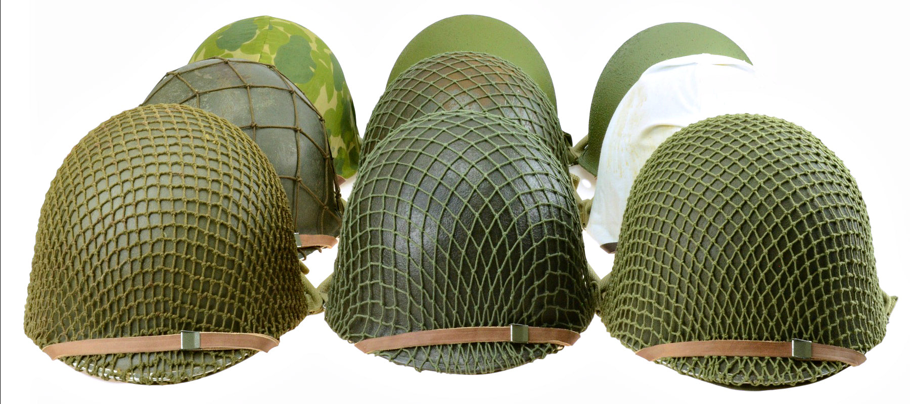 HOW TO IDENTIFY US WWII M-1 INFANTRY & M-1C PARATROOPER HELMETS