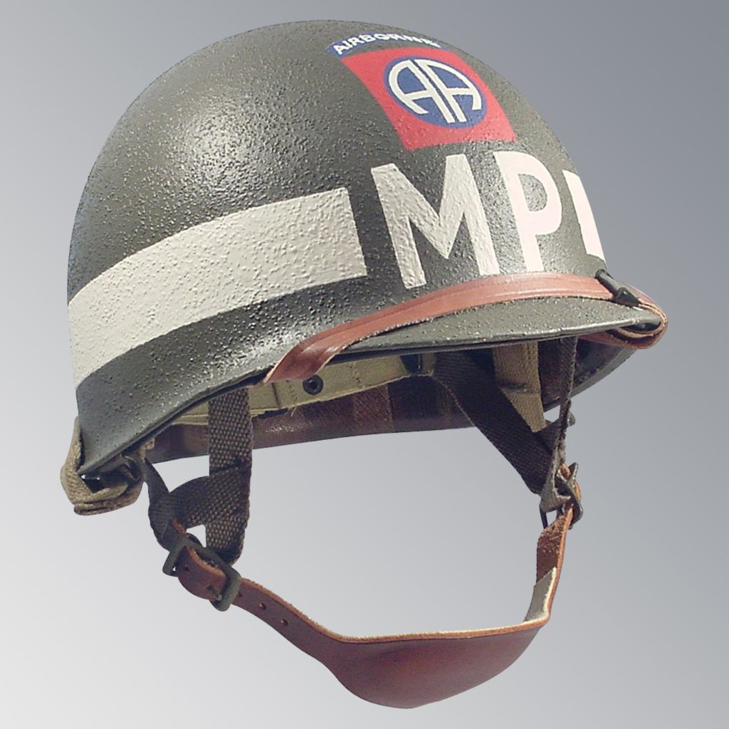 M1 Helmets (Painted Emblems) - Top Pots - WWII US M-1 Helmets, Liners ...