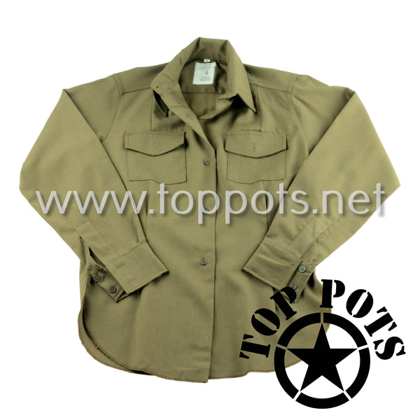 会員様限定 お買い得商品 WWII US Army Reproduction Wool WAC Enlisted Uniform – Shirt トップス