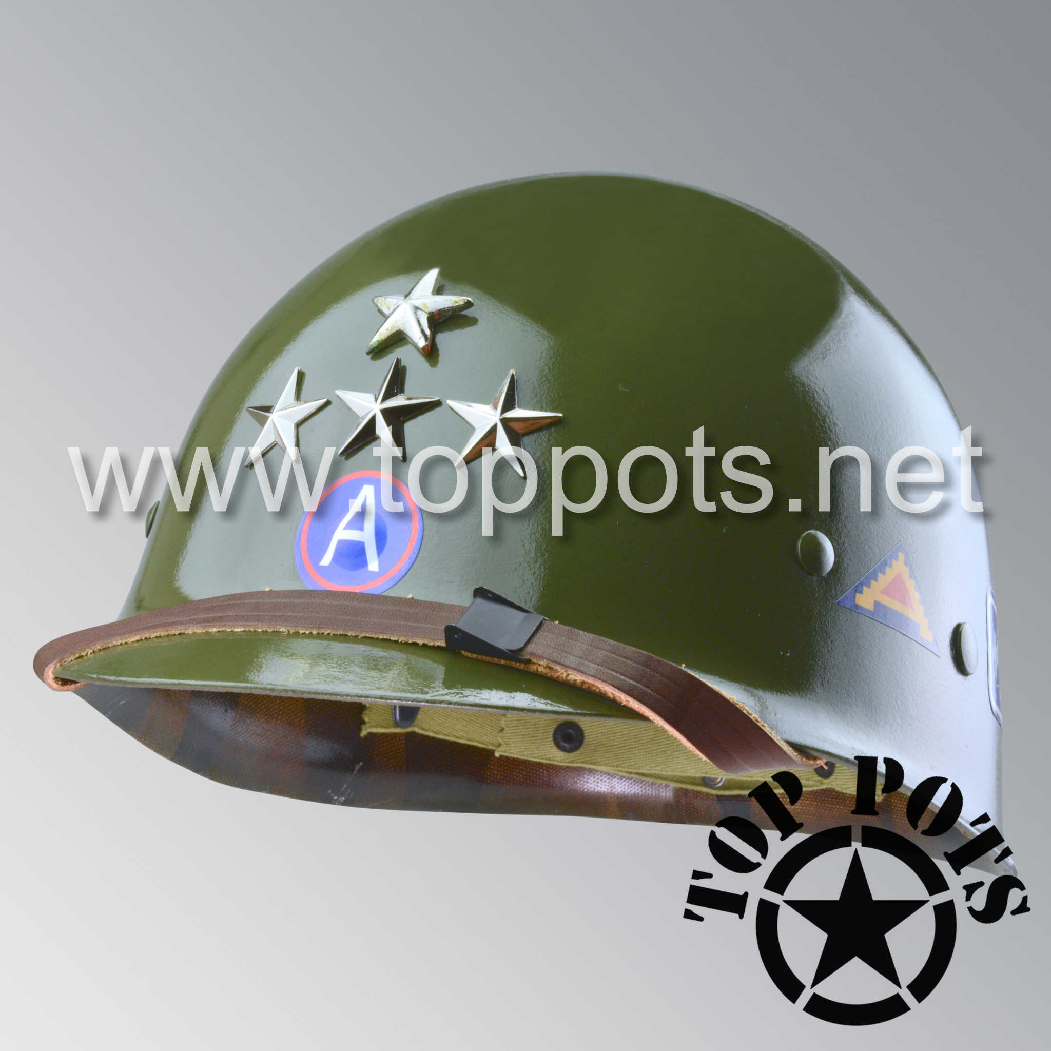 Bunker Militaria: Original US WWII Army M1 Helmet Liner