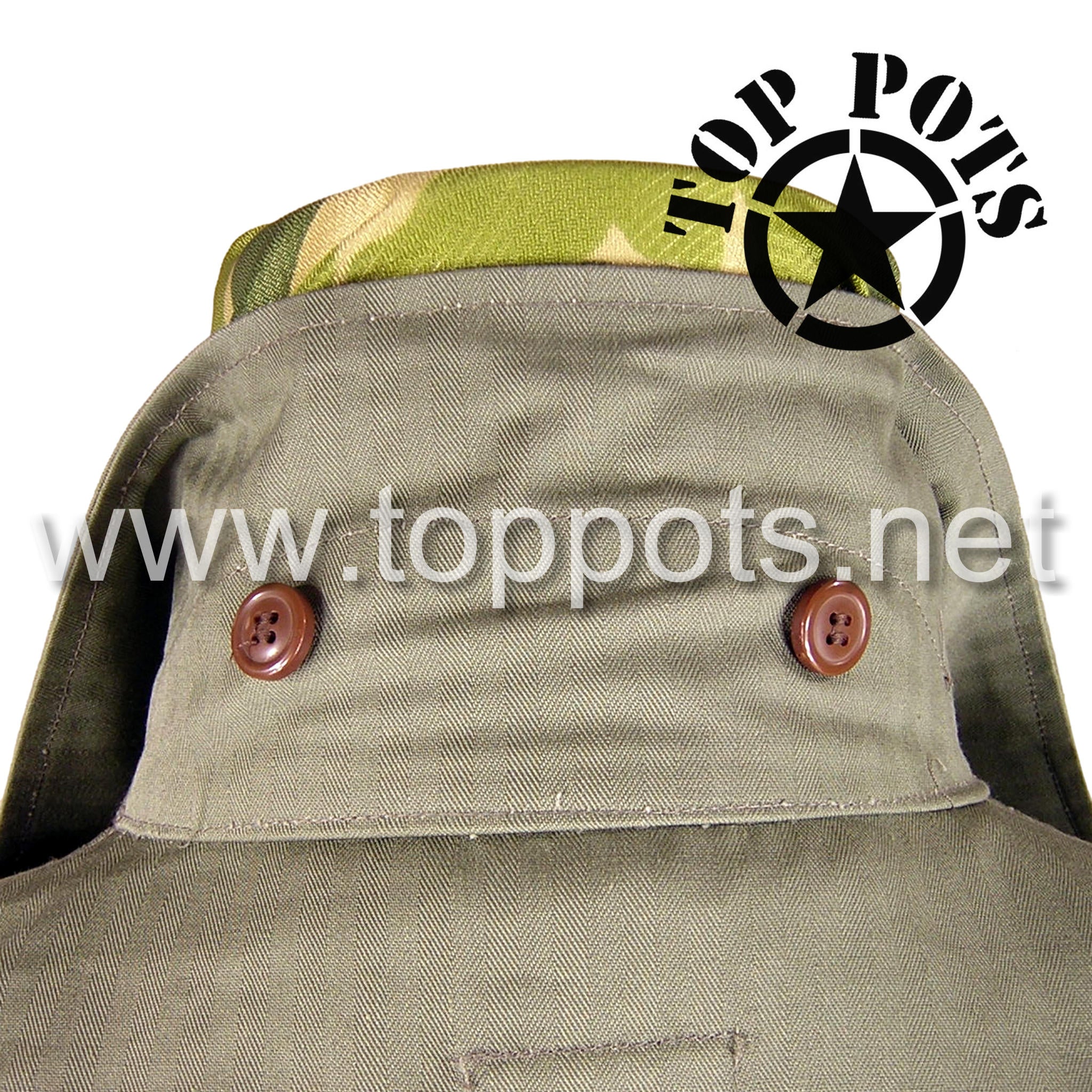 WWII US Army Reproduction M Cotton HBT Uniform Herring Bone