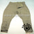 WWI British Army Reproduction Wool Officer Uniform Bedford Cord Riding Pant Breeches - Taupe