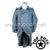WWI French Army Reproduction Model 1915 Horizon Blue Wool Uniform Greatcoat – Overcoat Bleu Horizon M15