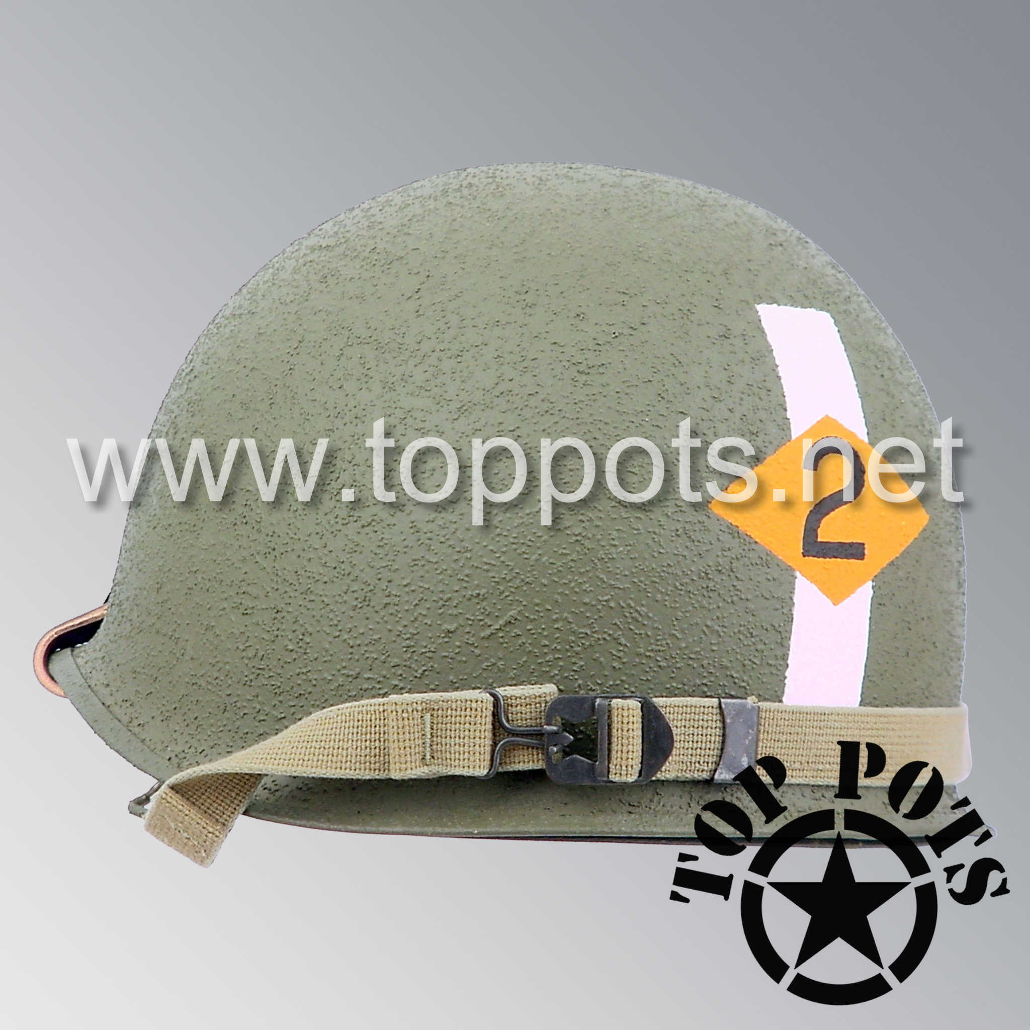 captain icon h on us soldier ww2 helmet WWII US Army Restored Original M1 Infantry Helmet Swivel Bale Shell an - Top Pots