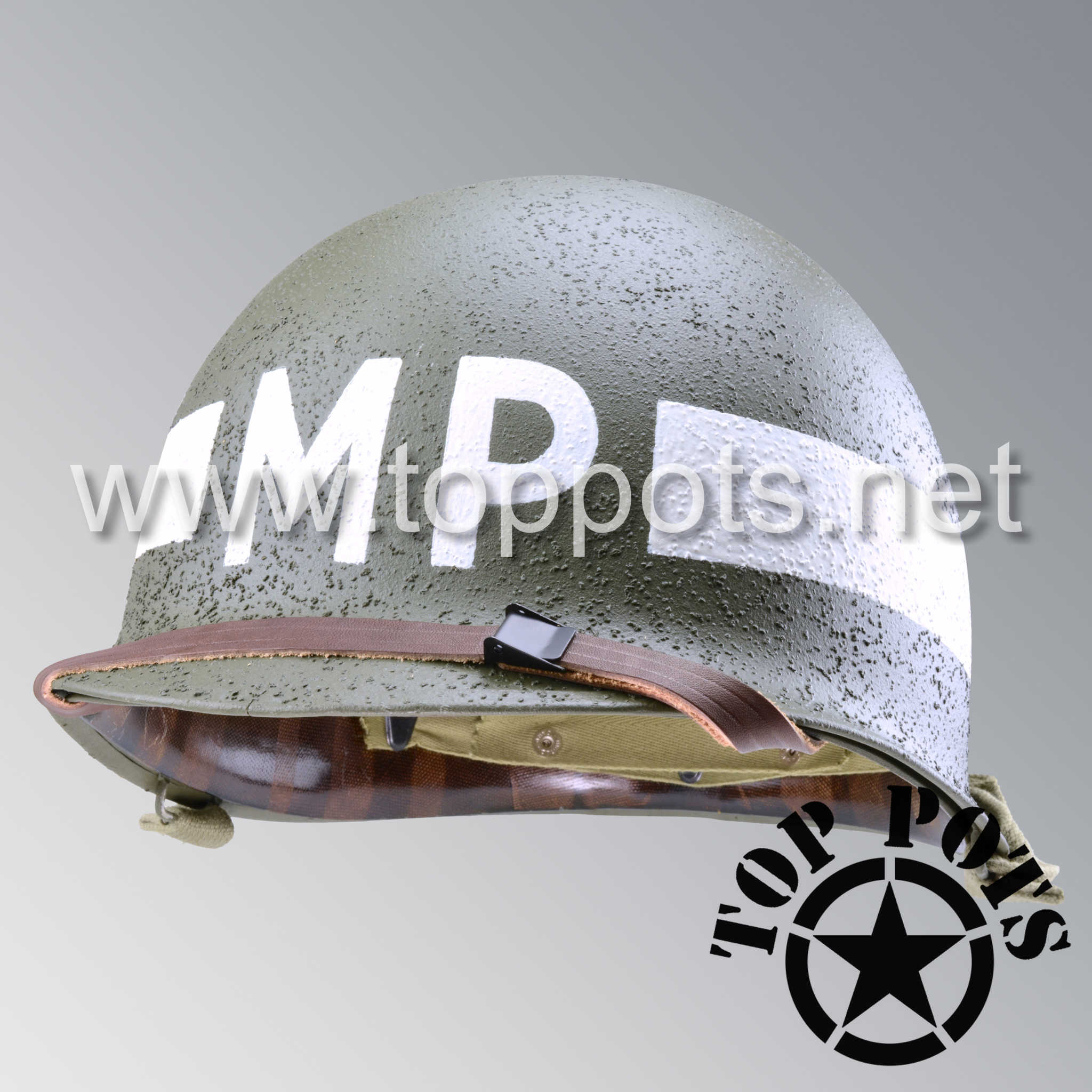 WWII US Army Restored Original M1 Infantry Helmet Swivel