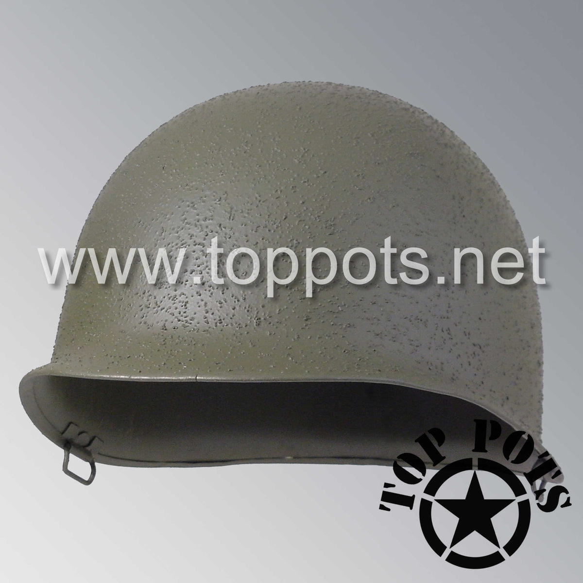 M1 Helmets (Infantry) - Top Pots - WWII US M-1 Helmets, Liners and ...