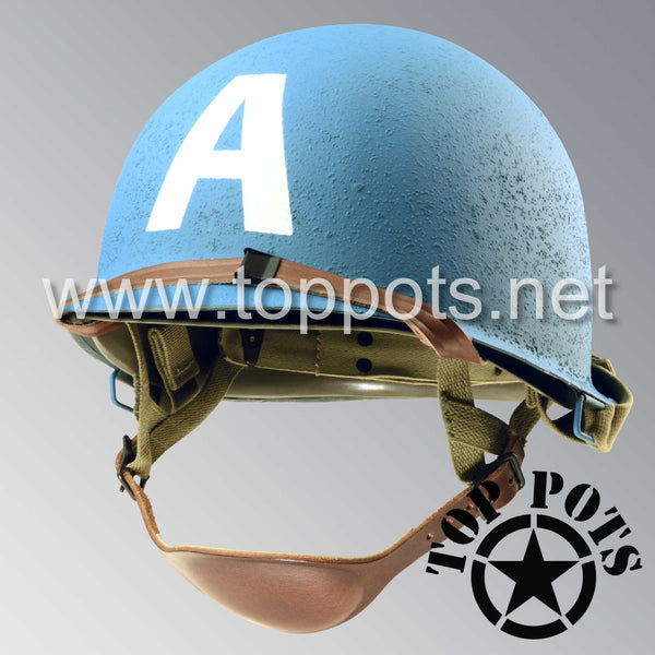 WWII US Army Reproduction M1C Paratrooper Airborne Helmet Swivel Bale - Top  Pots