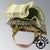 WWII US Army Restored Original M1C Paratrooper Airborne Helmet Swivel Bale Shell and Liner with Small Net and Medic Pack