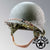 WWII US Army Restored Original M1C Paratrooper Airborne Helmet Swivel Bale Shell and Liner with Westinghouse A Straps