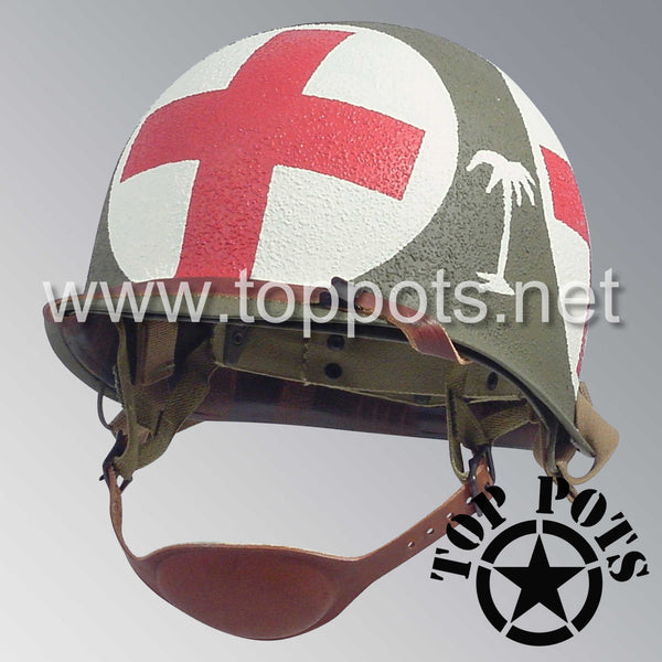 WWII-M2-Airborne-Helmet-551st-