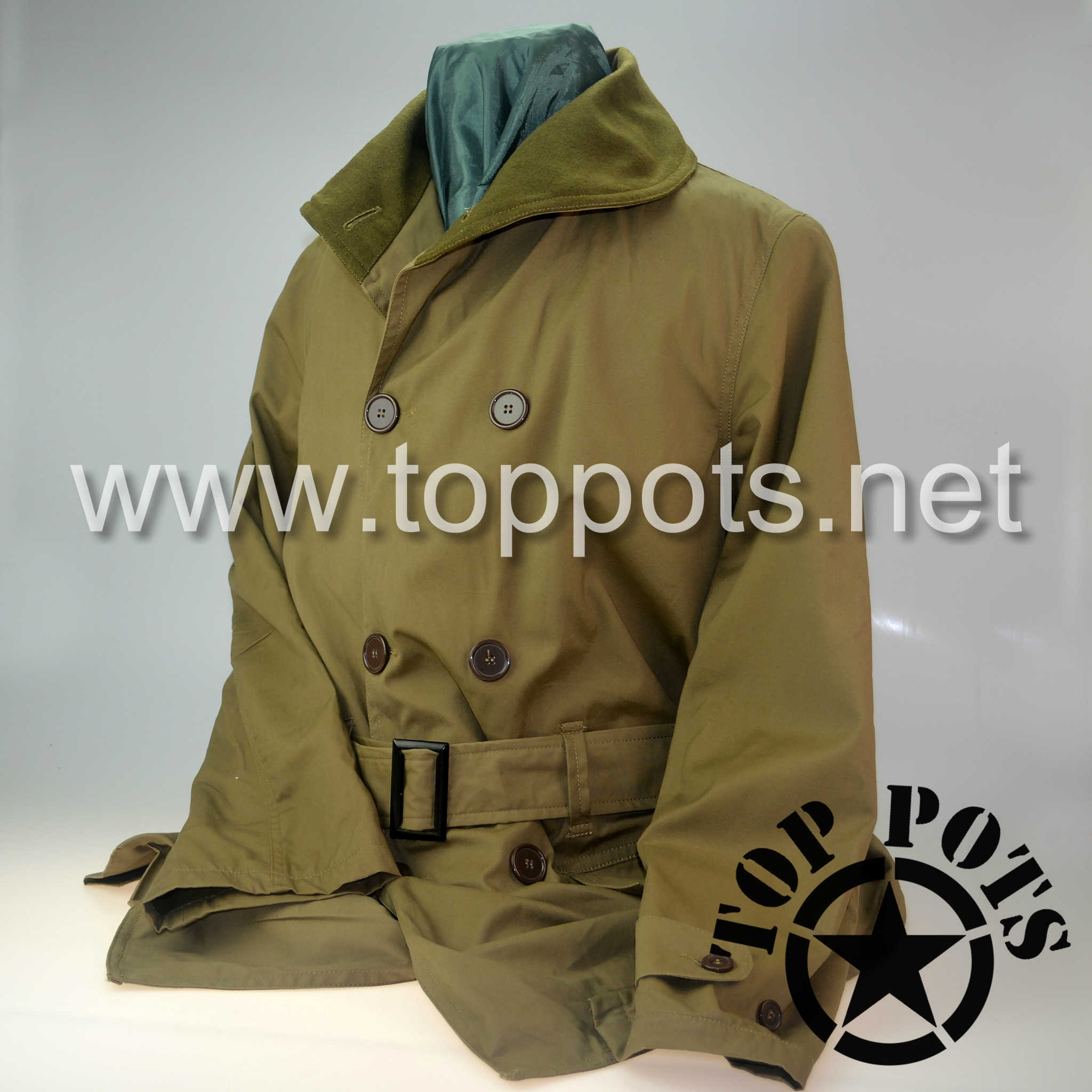 Parka Ww2 Military Jacket WWII US Army Reproduction M1938 Cotton Winter Combat Uniform Mackinaw Jacket Jeep Coat – Mackinaw, M1938