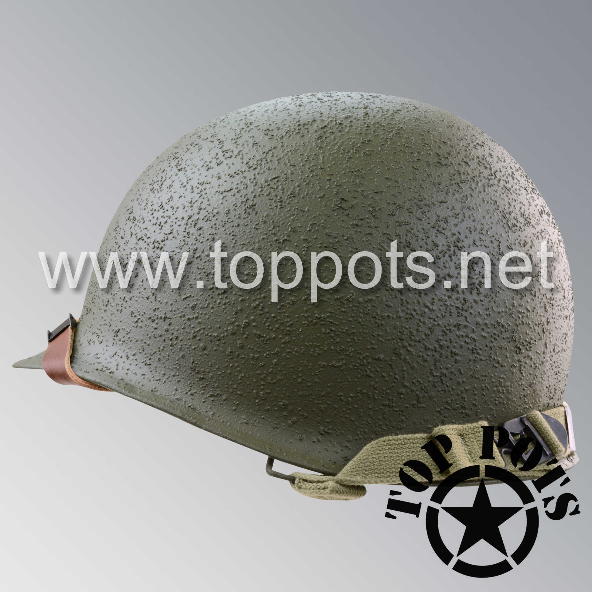 bike army helmet for sale WWII US Army Restored Original M1 Infantry Helmet Swivel Bale Shell an - Top Pots