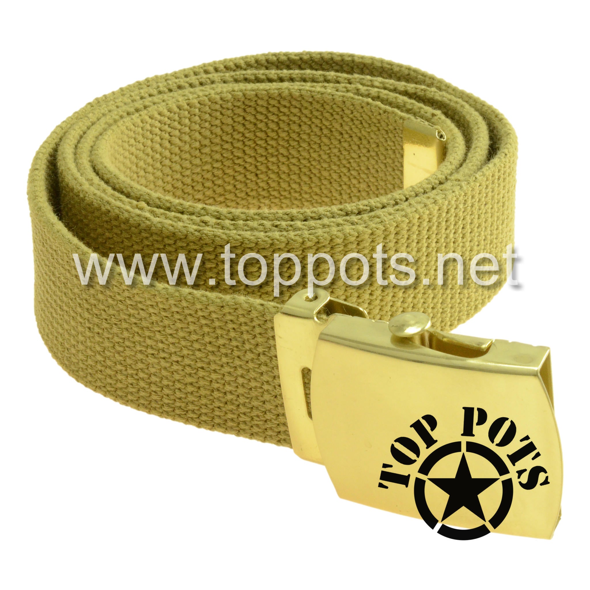 WWII US Army Reproduction Officer Uniform Service Pants Belt with 