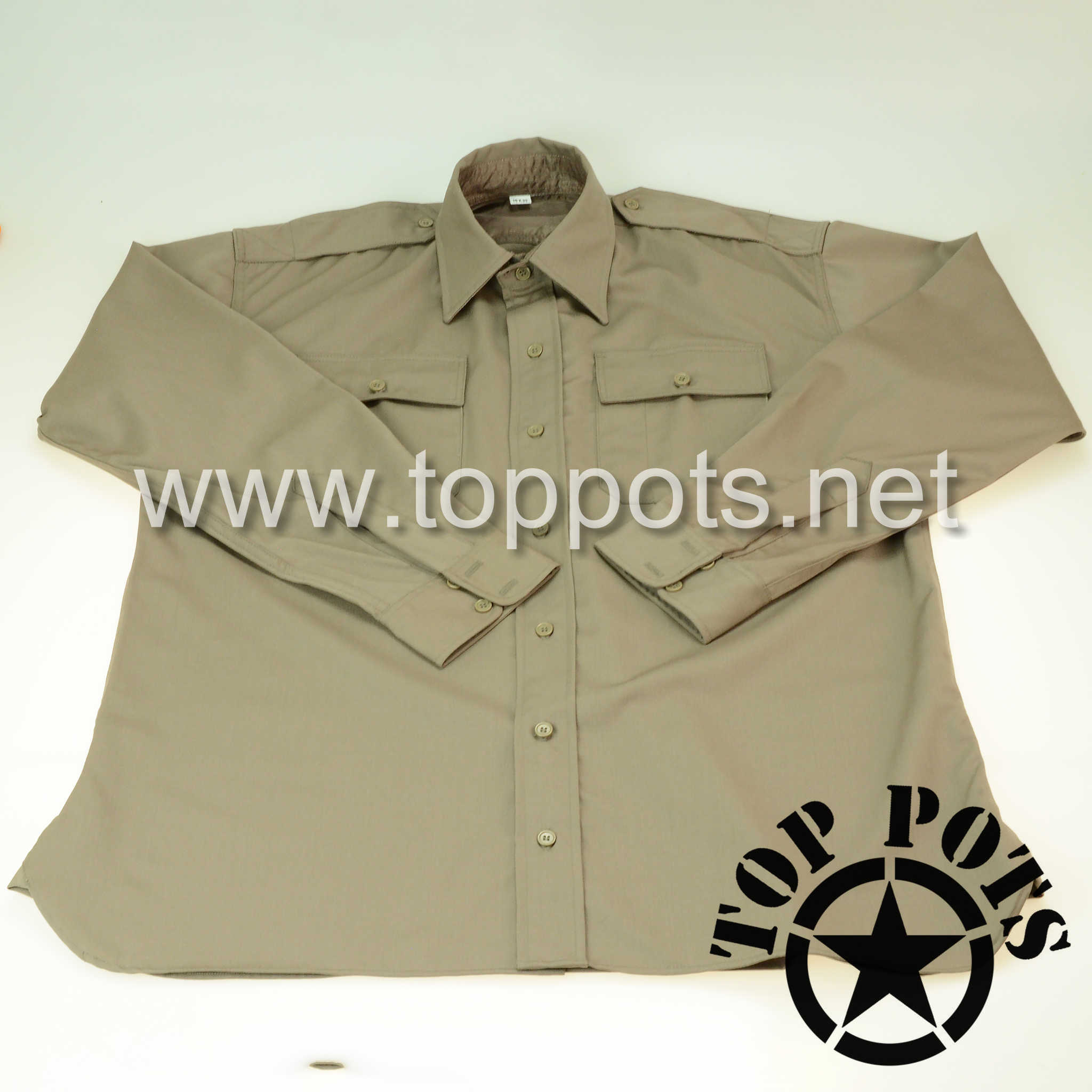 army dress uniform shirt ARMY SERVICE GREEN UNIFORM AGSU ENLISTED MALE MEN SHORT SLEEVE SHIRT NEW & USED